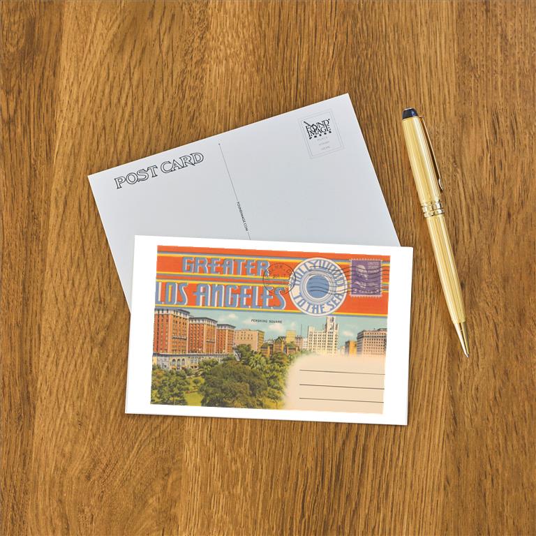 Postcard LA-833