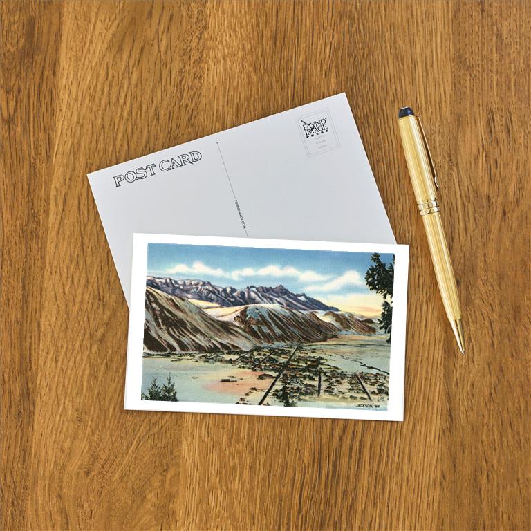 Postcard WY-136