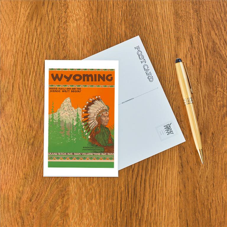 Postcard WY-132