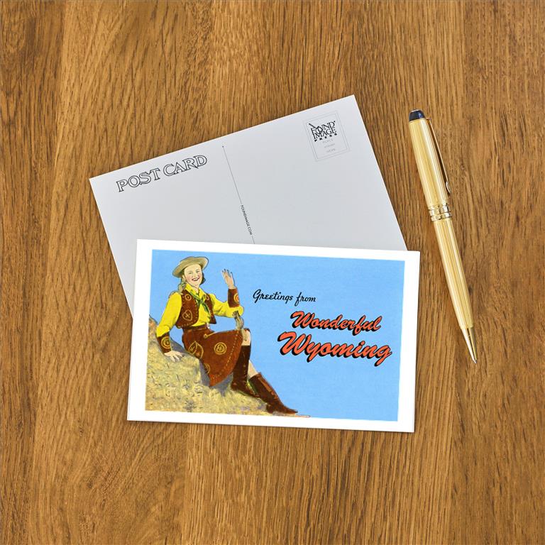 Postcard WY-100