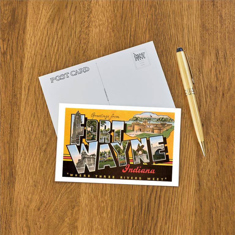 Postcard IN-33