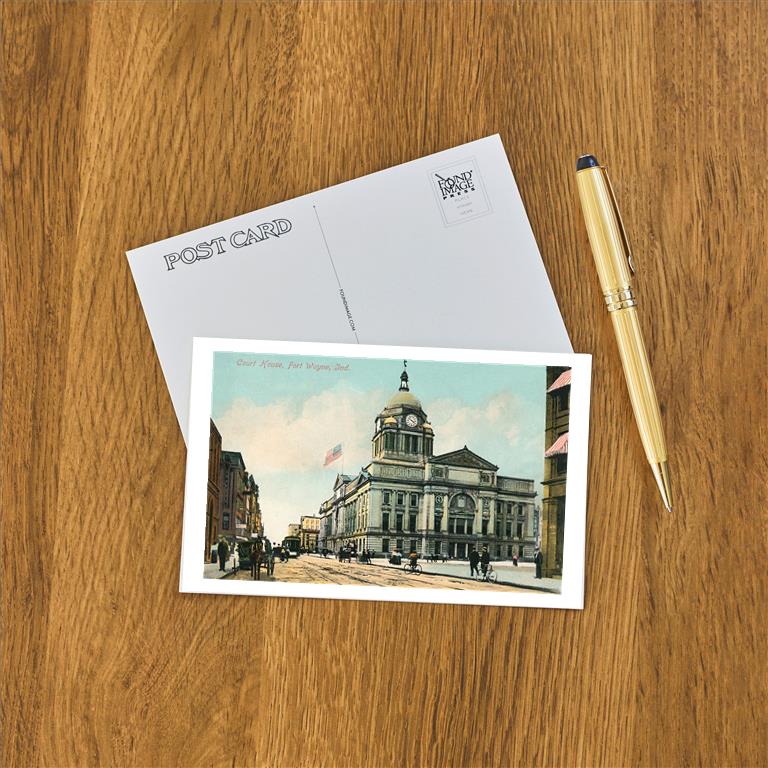 Postcard IN-268