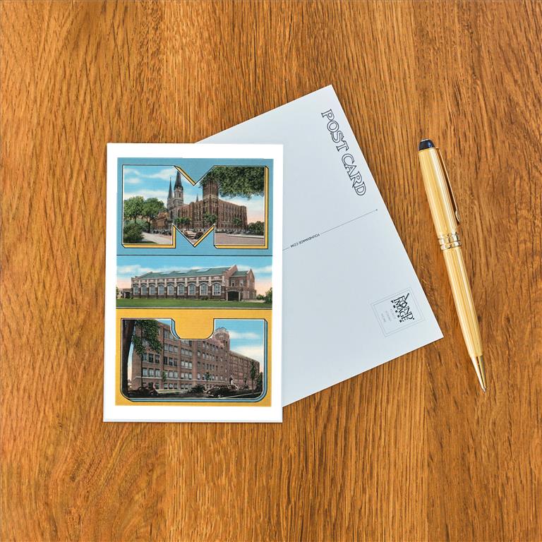 Postcard MI-532
