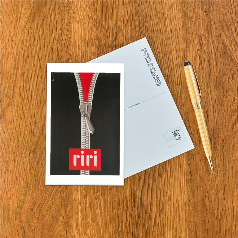 Zipper, Riri Vintage Image, Posters PO-112 – Found Image Retail