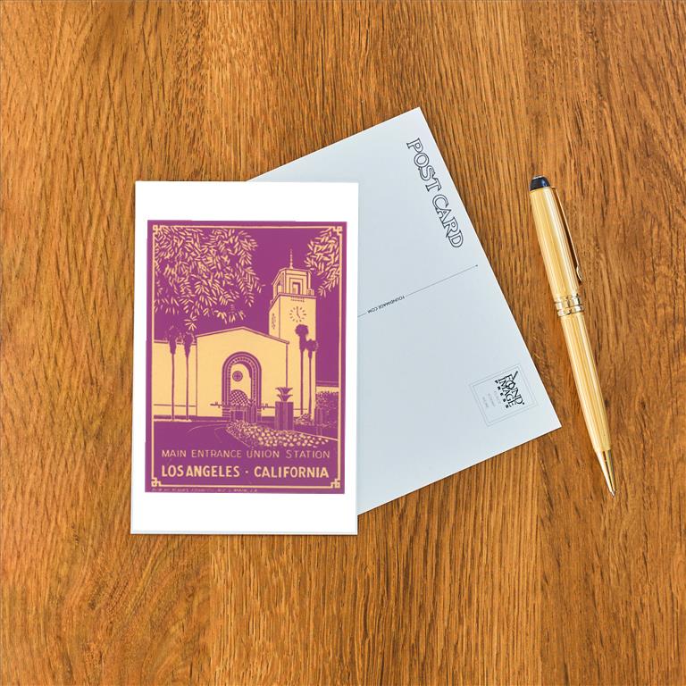 Postcard LA-853