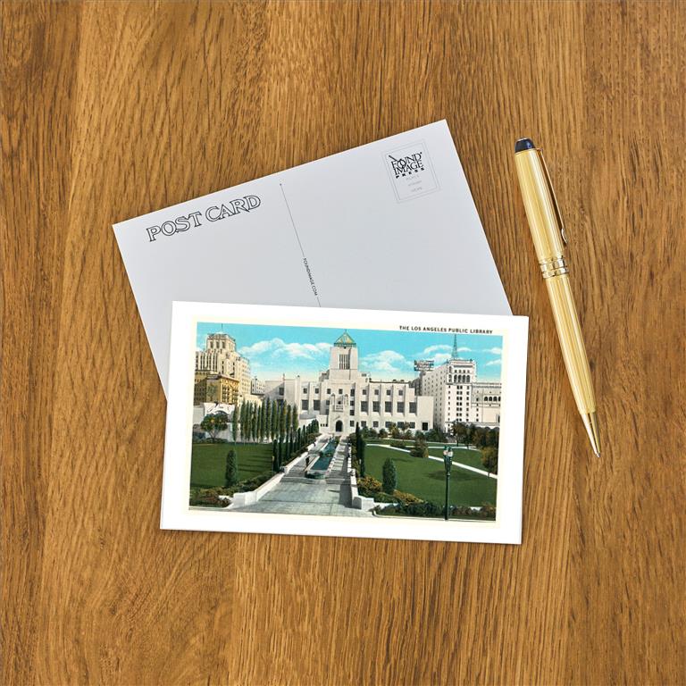 Postcard LA-695