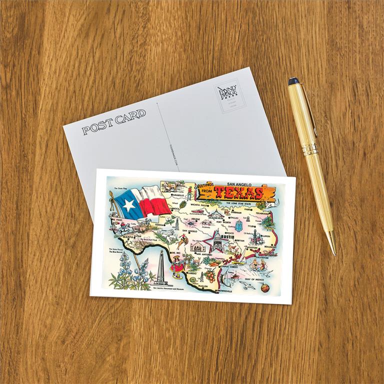 Postcard TX-775