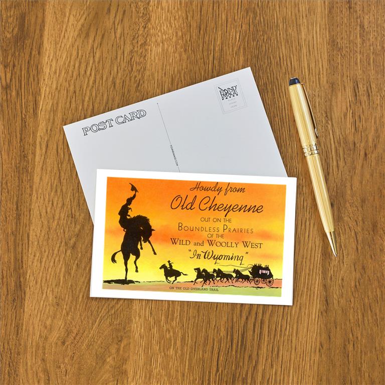Postcard WY-40