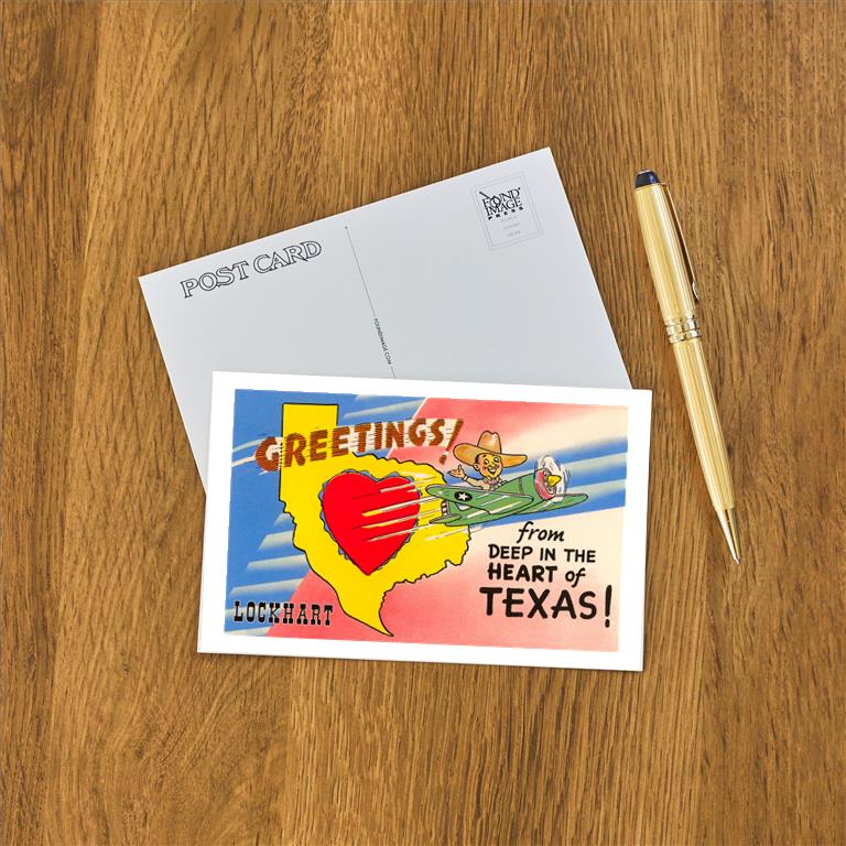 Postcard TX-906