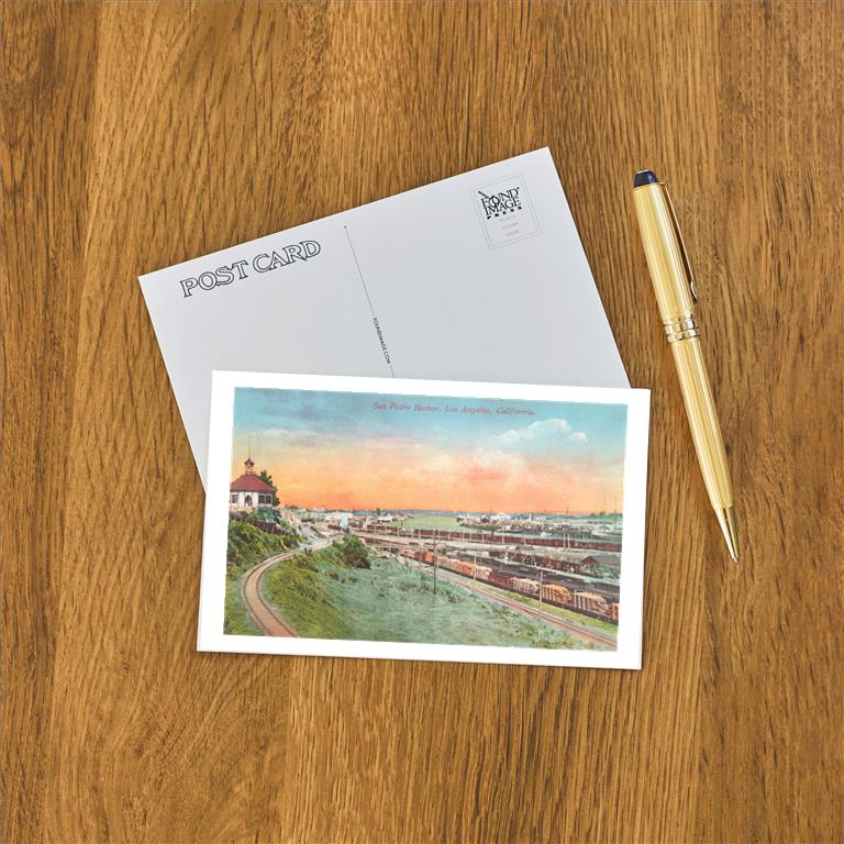 Postcard LA-632