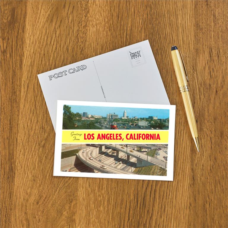 Postcard LA-322