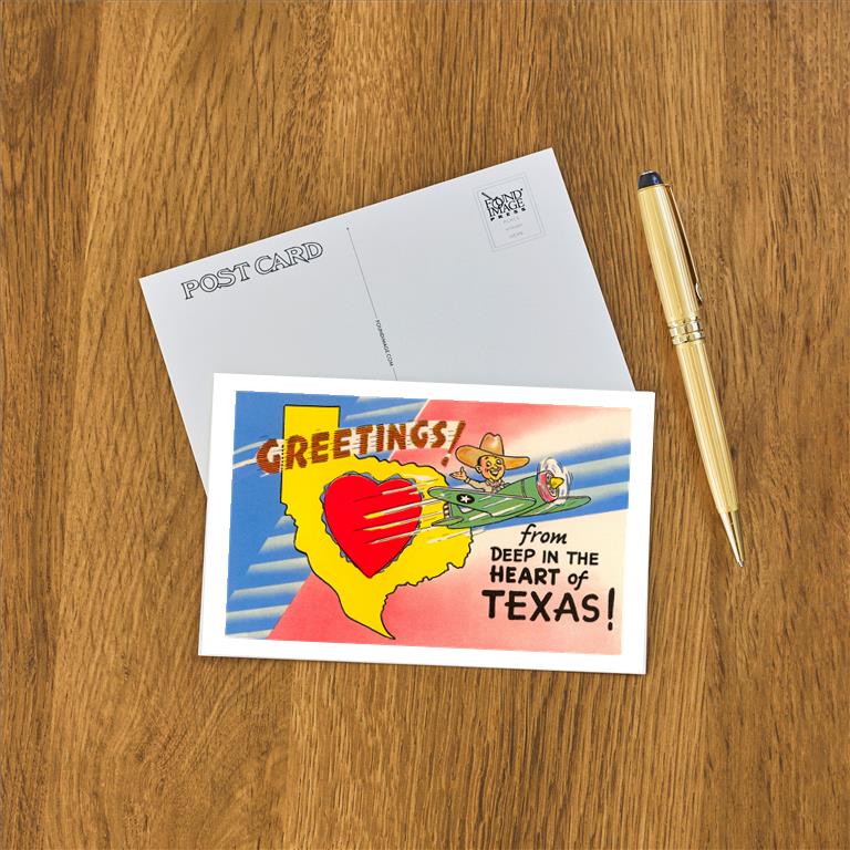 Postcard TX-333