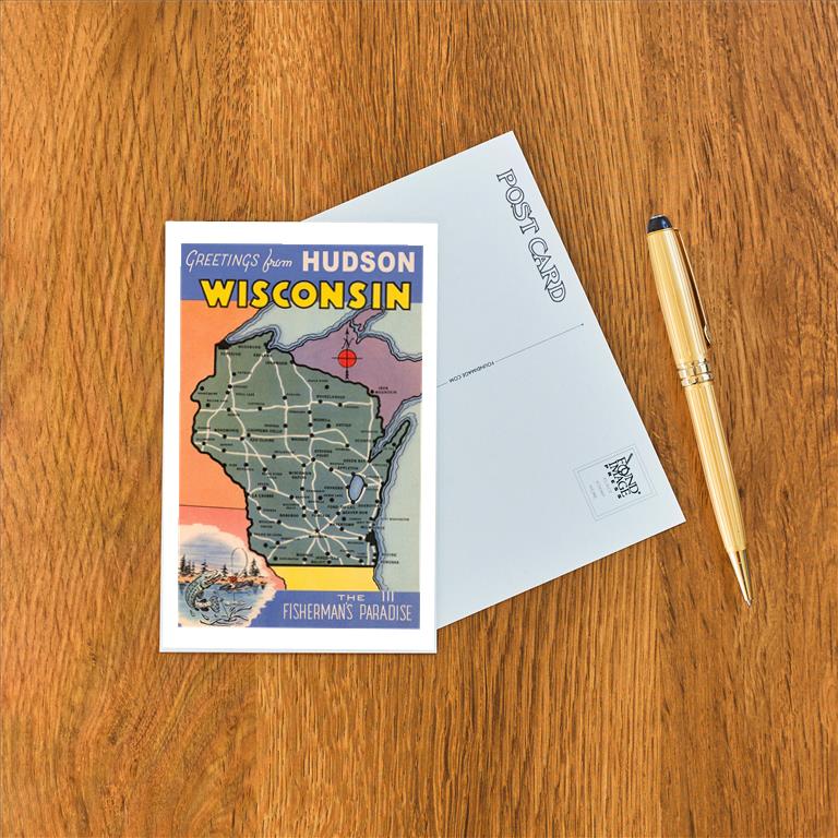 Postcard WI-399