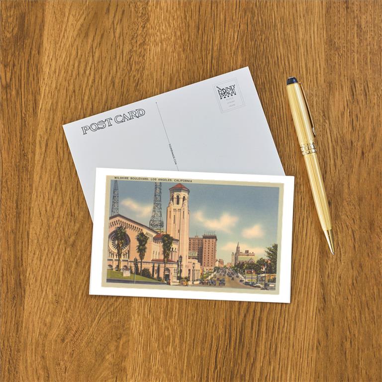 Postcard LA-841