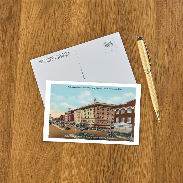 Postcard WY-127