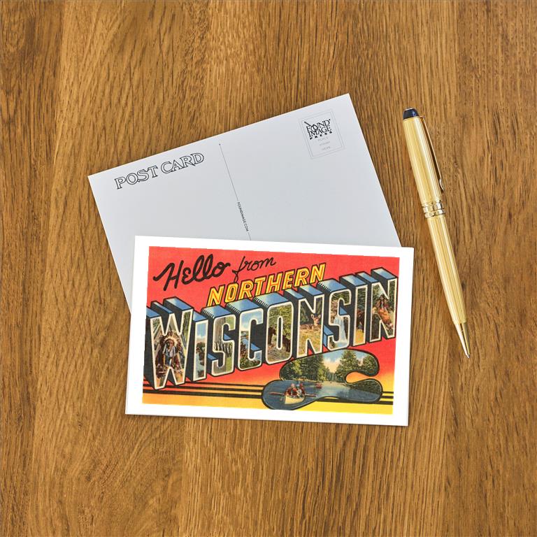 Postcard WI-351