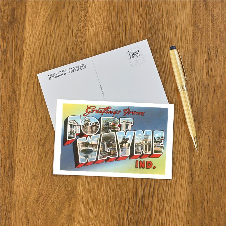 Postcard IN-250
