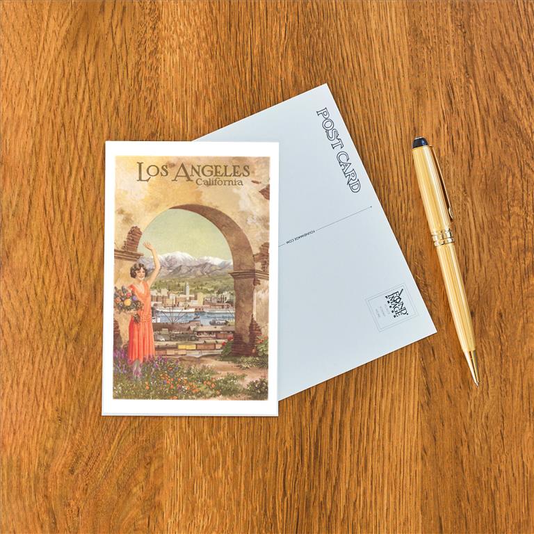 Postcard LA-560