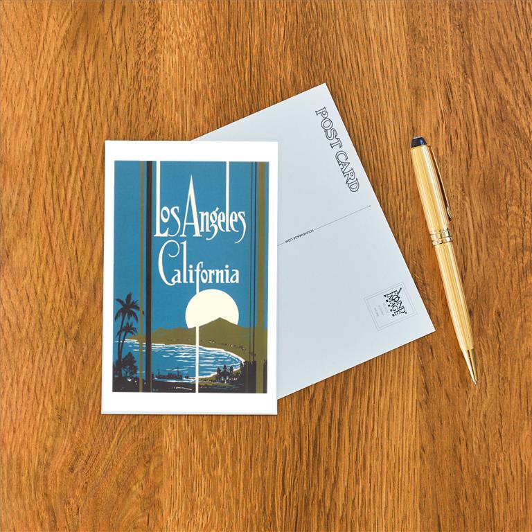 Postcard LA-555