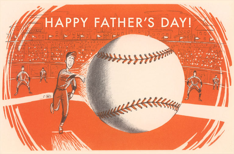 Happy Fathers Day Baseballs